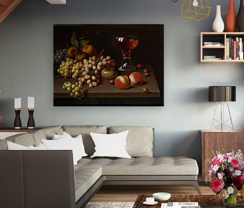 Still Life With Fruit. Copy After Jac. Stockmann by Johan Erik Lindh [1793–1865] Reproduction