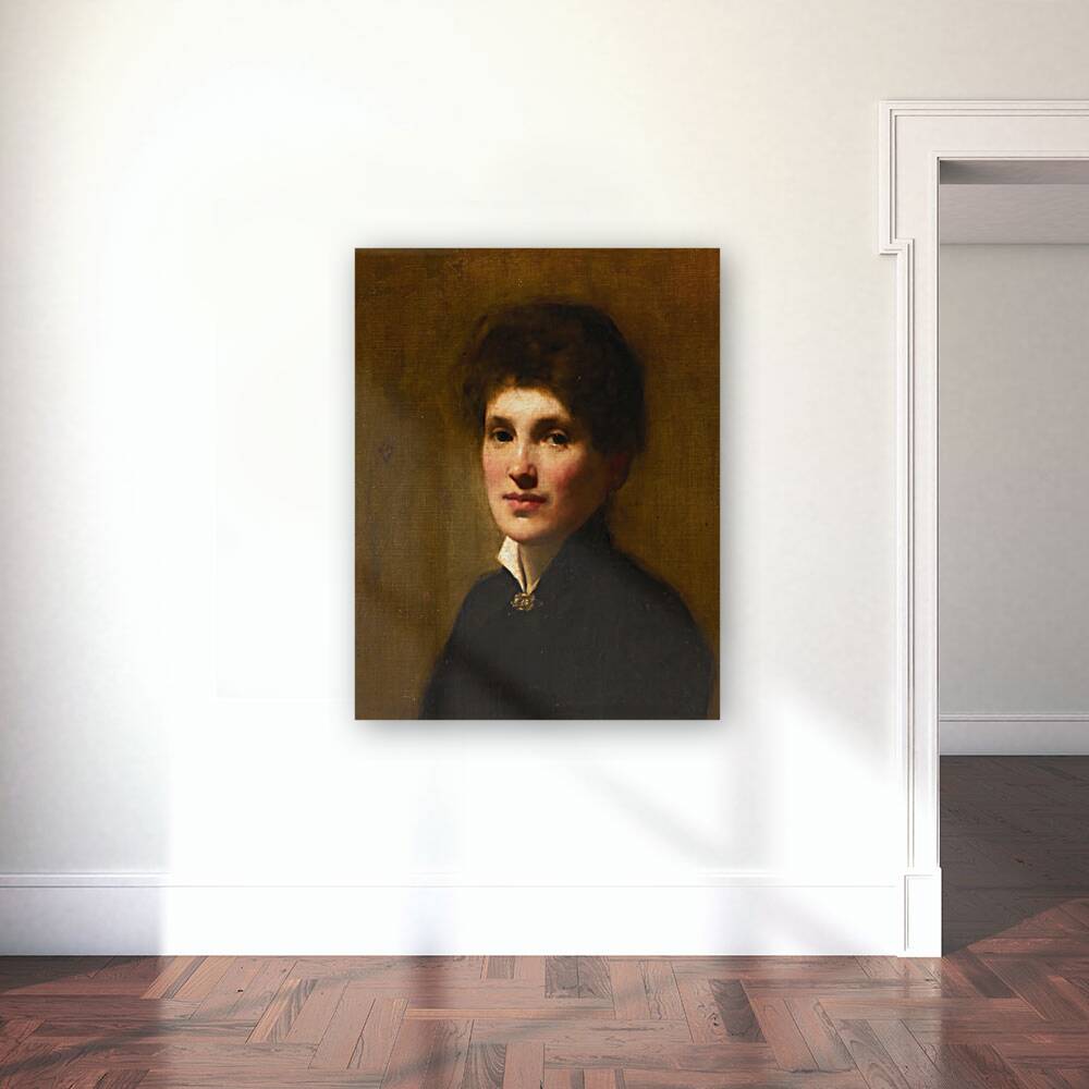 Portrait of Henrietta Lowy Solomon. The Artist’s Sister by Solomon Joseph Solomon [1860–1927] Reproduction