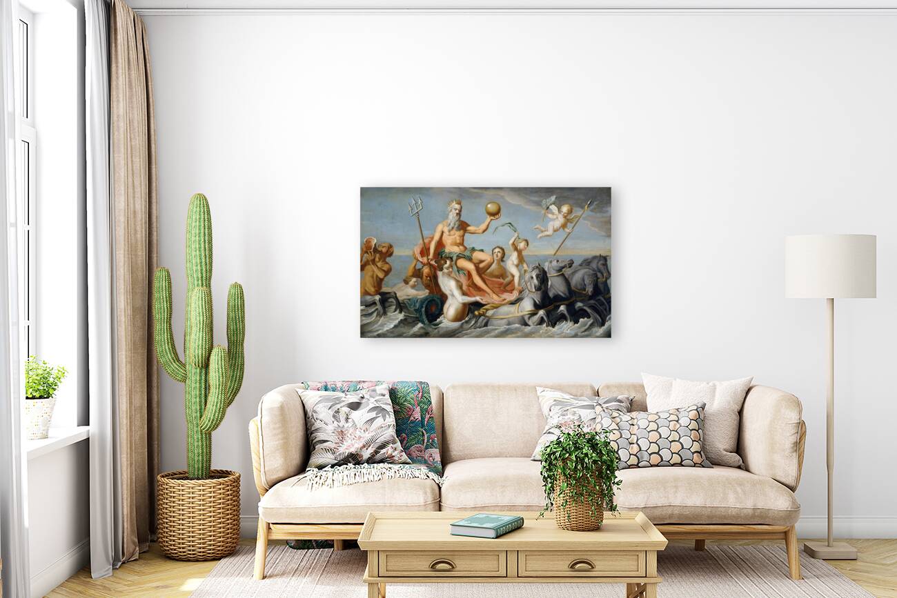 The Return of Neptune [Ca. 1754] by John Singleton Copley [1738–1815] Reproduction