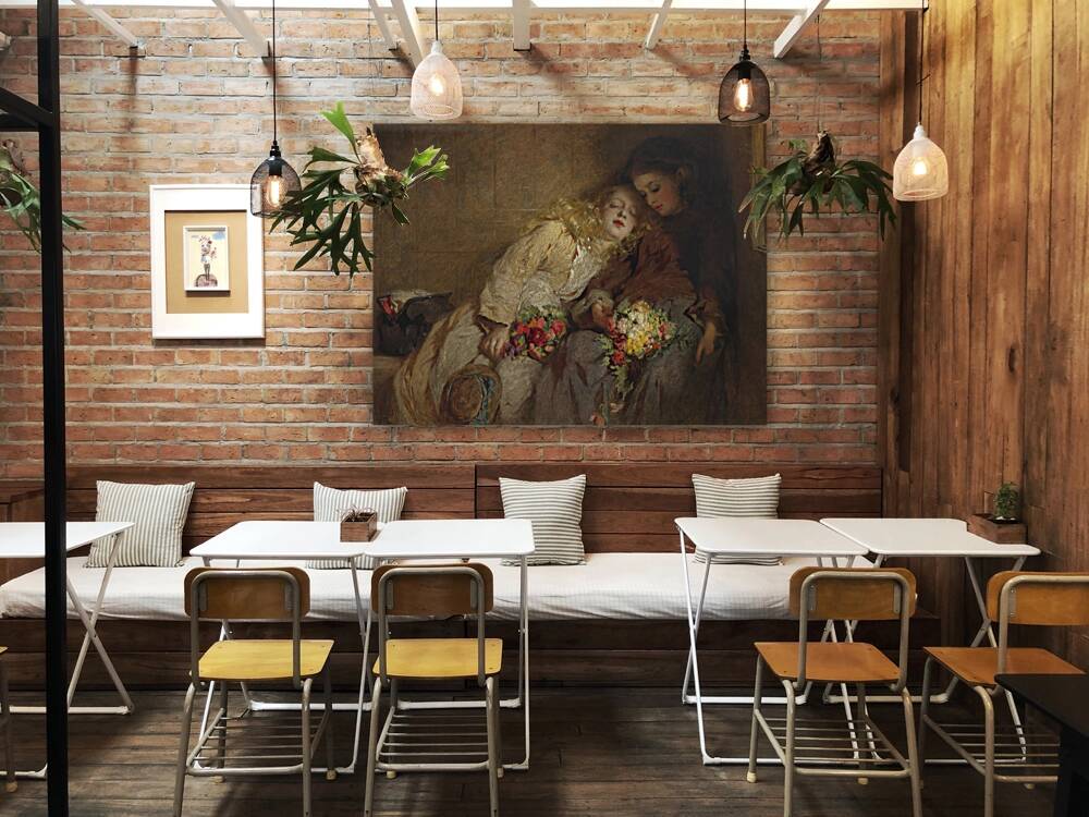 The return home [1873] by George Elgar Hicks [1824–1914] Reproduction