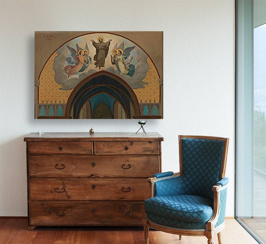 Glorification de Saint Leonard [1873] by Victor Casimir Zier [1822–] Reproduction