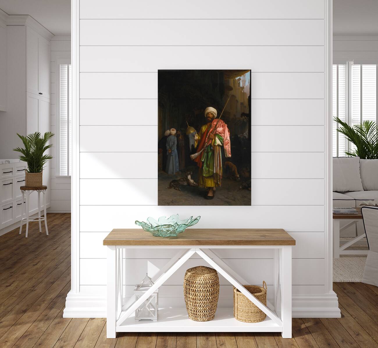 Marchand Ambulant Au Caire by Jean–Léon Gérôme [1824–1904] Reproduction