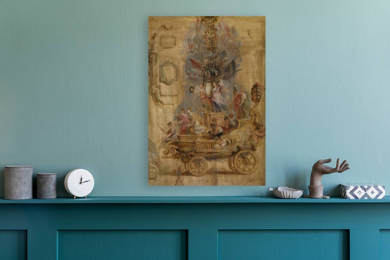 Triumphal Chariot of Kallo [1638] by Peter Paul Rubens [1577–1640] Reproduction