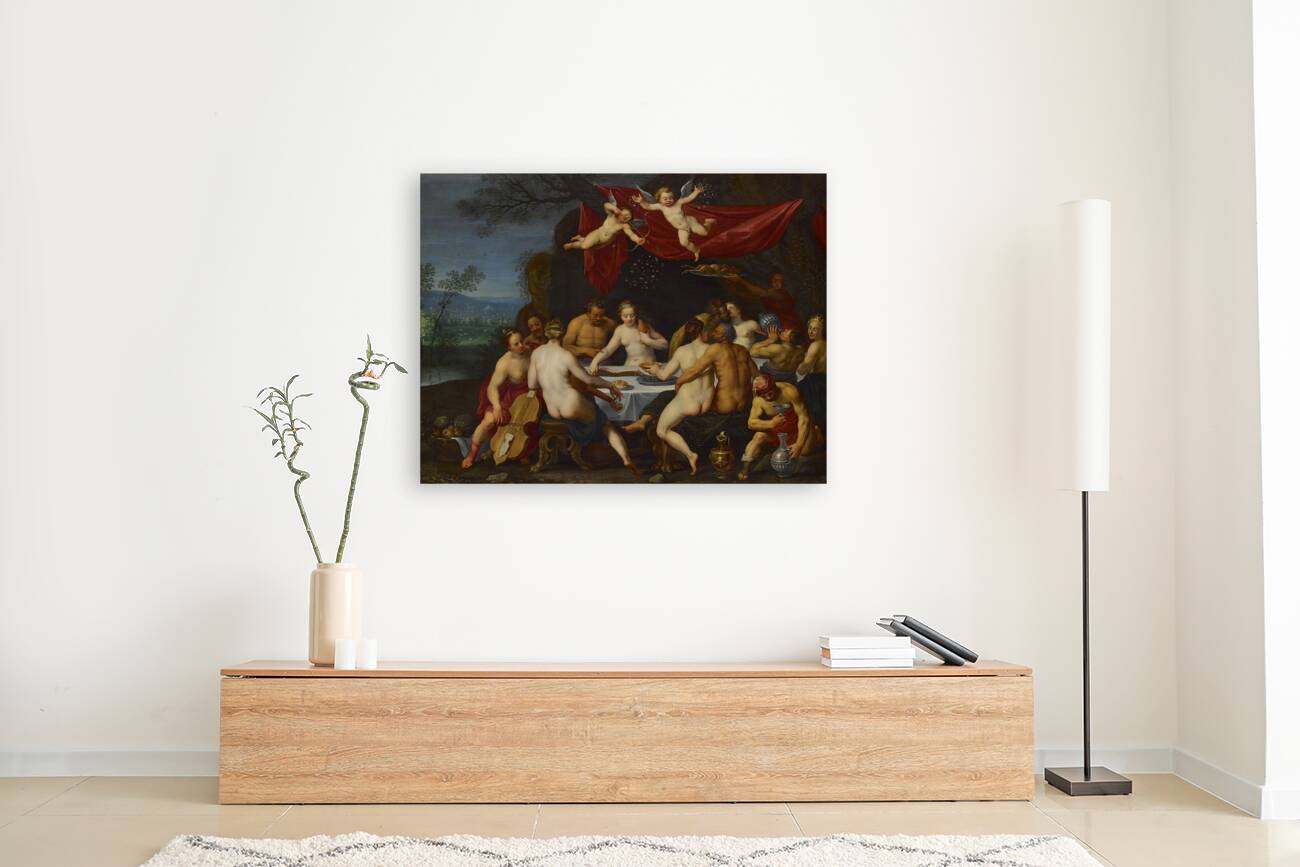 The Wedding Feast Of Bacchus And Ariadne by Marten Pepijn [1575–ca. 1643] Reproduction