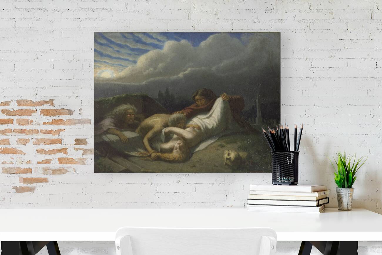 Ghouls by Eugene Roger [1807–1840] Reproduction