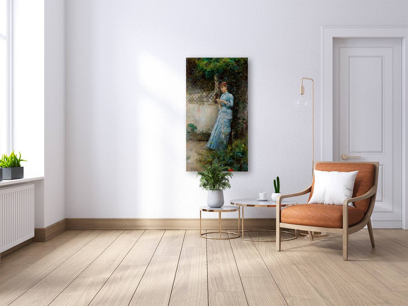 Far Away Thoughts1880 by Julius Leblanc Stewart [1855–1919] Reproduction