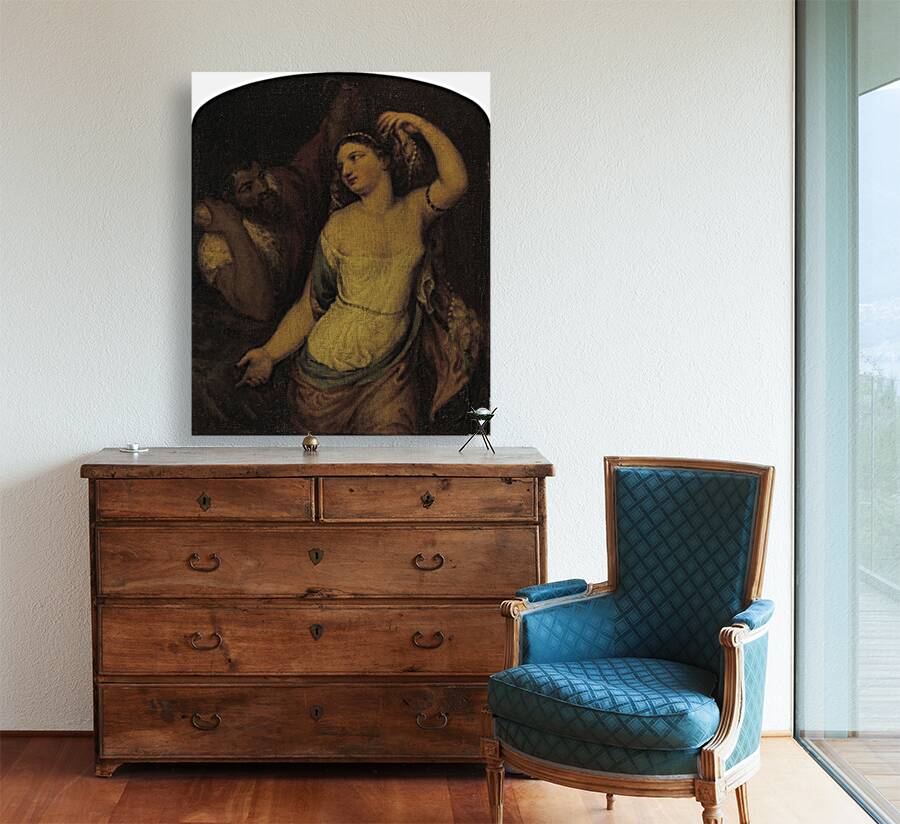 Paris and Helen by Henry Peters Gray [1819–1877] Reproduction