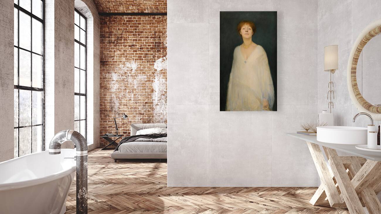 Presumed Portrait Of Yvette Guilbert [1893] by Joseph Granié [1866–1912] Reproduction