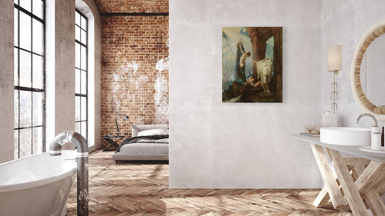 Orpheus And Eurydice by Charles De Sousy [1866–1931] Reproduction