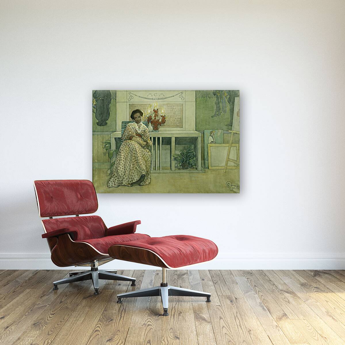 After The Prom [1908] by Carl Larsson [1853–1919] Reproduction