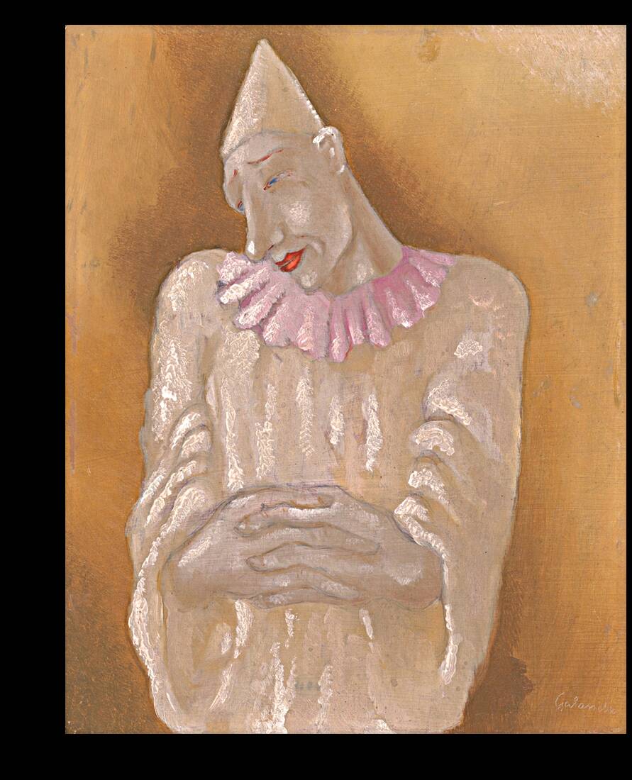 Clown [1934] by Mikuláš Galanda [1895–1938] Reproduction