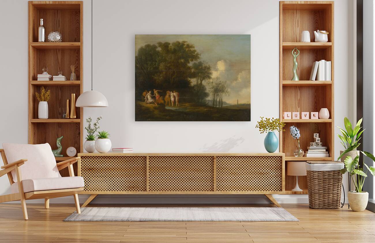 Diana and Callisto [1635–1645] by Dirck Dalens [1600–1676] Reproduction