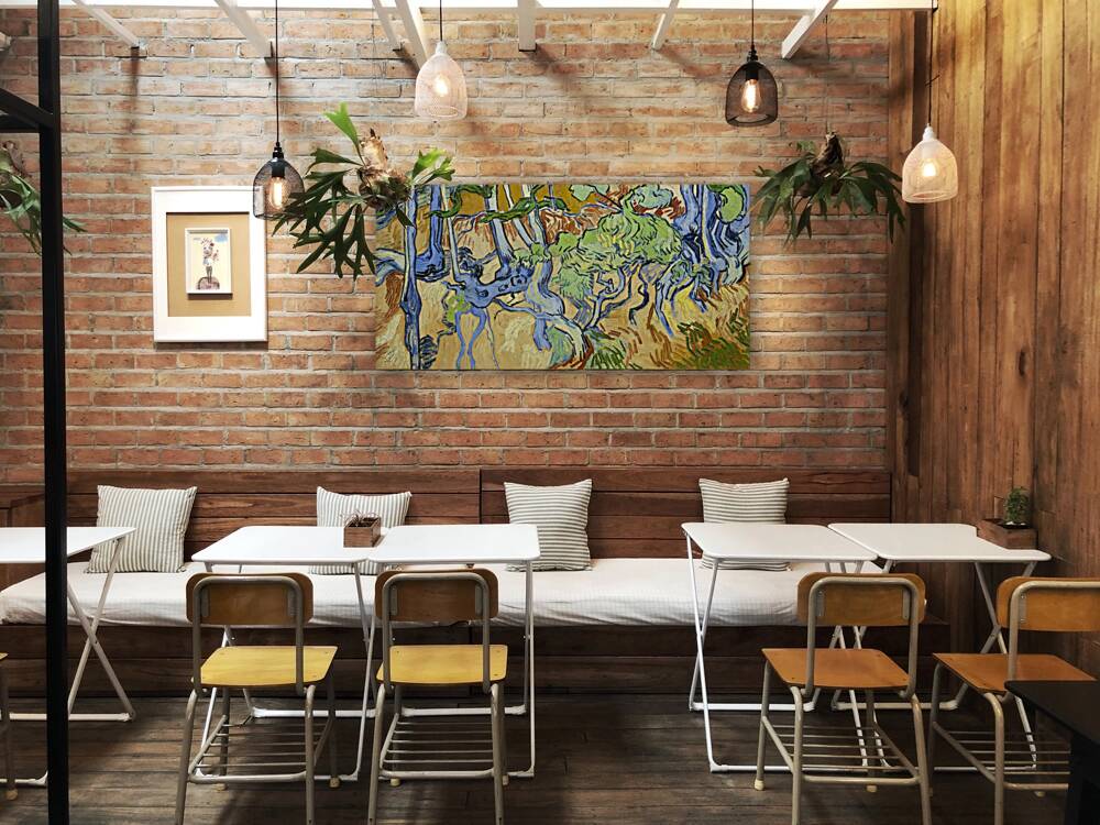 Tree–roots by Vincent van Gogh [1853–1890] Reproduction