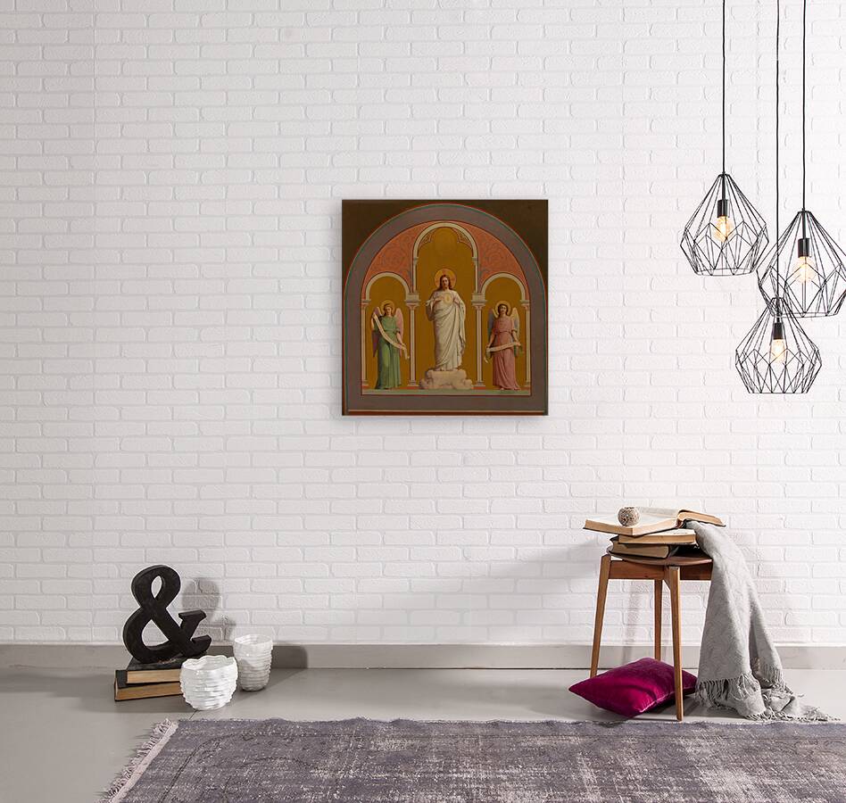 Le Sacré–Coeur [1874] by Savinien Petit [1815–1878] Reproduction