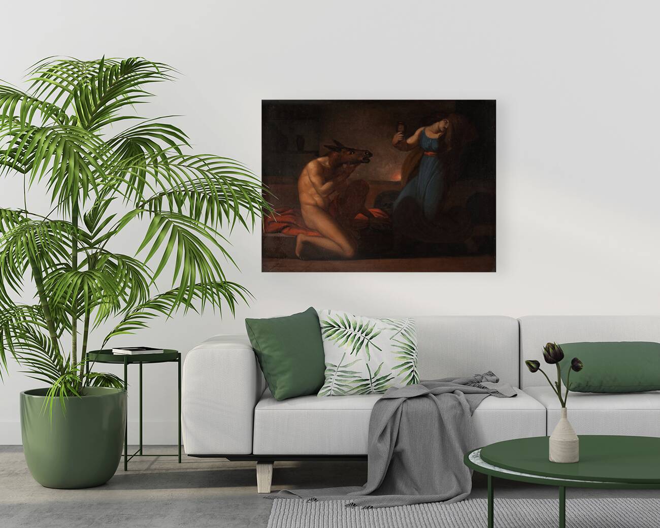 The Metomorphosis Of Lucius by C.F. Høyer [1775–1855] Reproduction