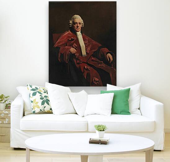 William Robertson [1753–1835]. Lord Robertson [1805] by Sir Henry Raeburn [1756–1823] Reproduction