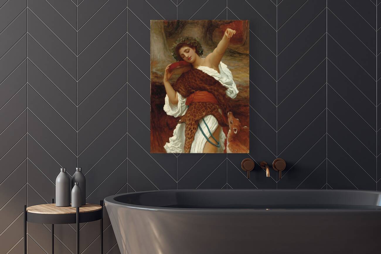 Bacchante by Frederic Leighton [1830–1896] Reproduction