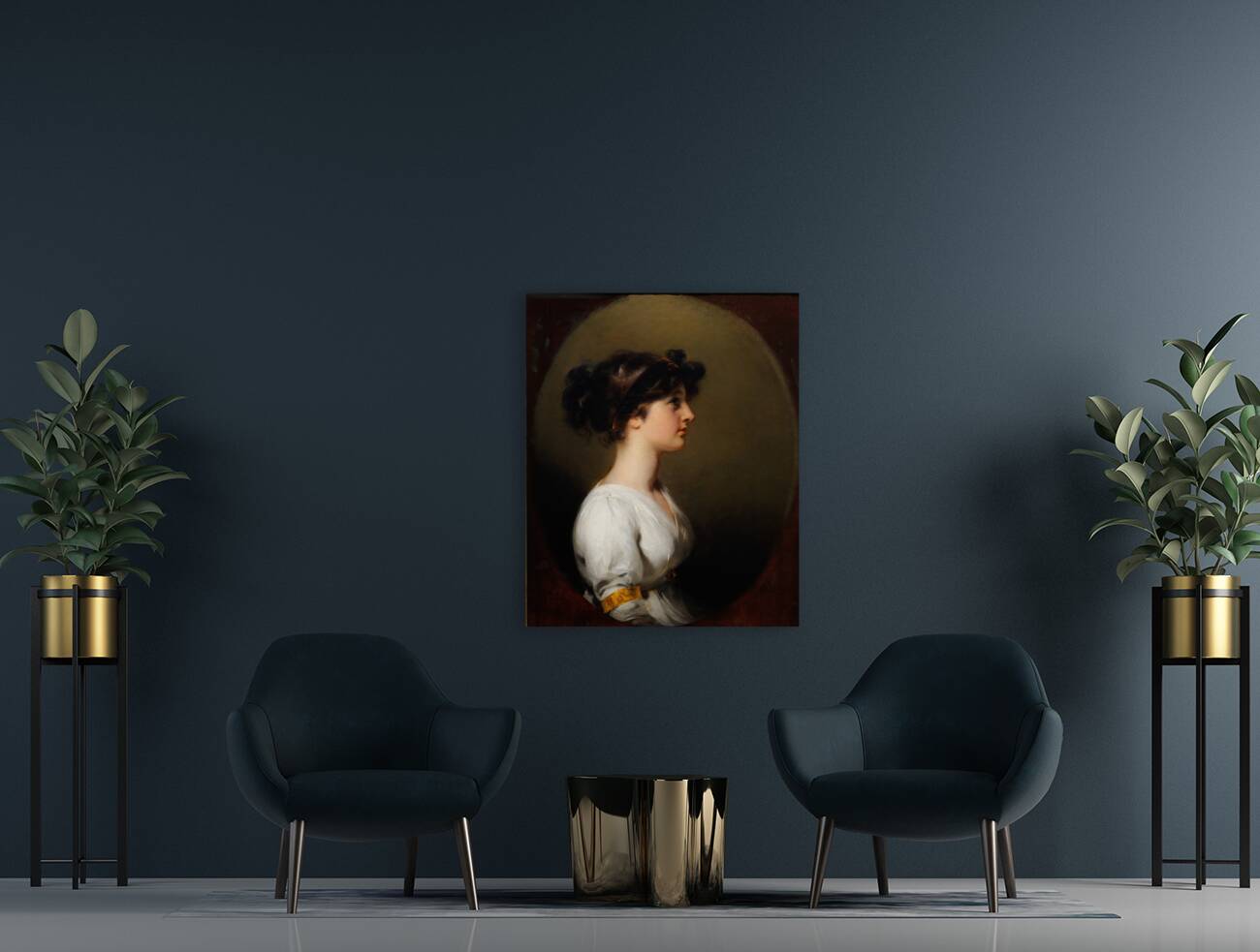 The honorable Caroline Upton [c. 1800] by Sir Thomas Lawrence [1769–1830] Reproduction