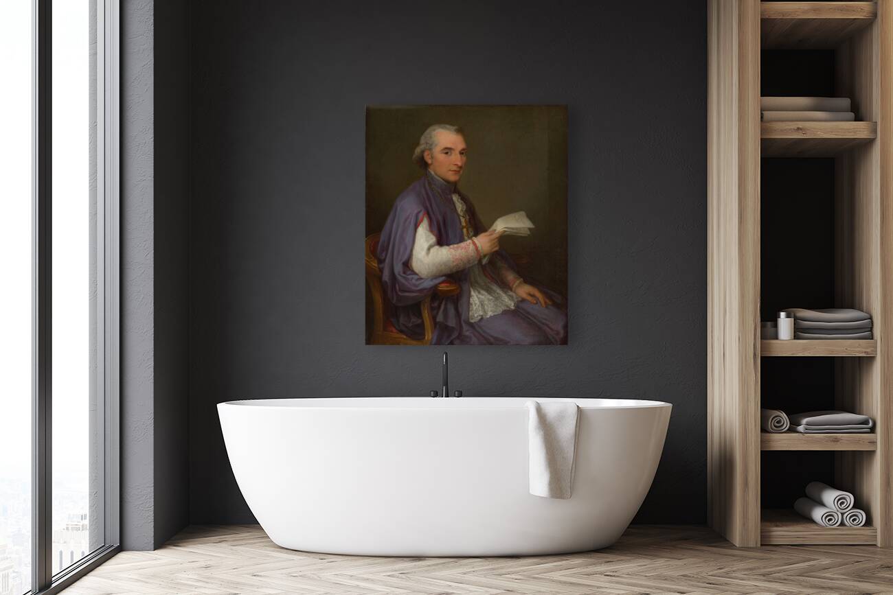 Monsignor Giuseppe Spina [1756–1828] [1798] by Angelica Kauffmann [1741–1807] Reproduction