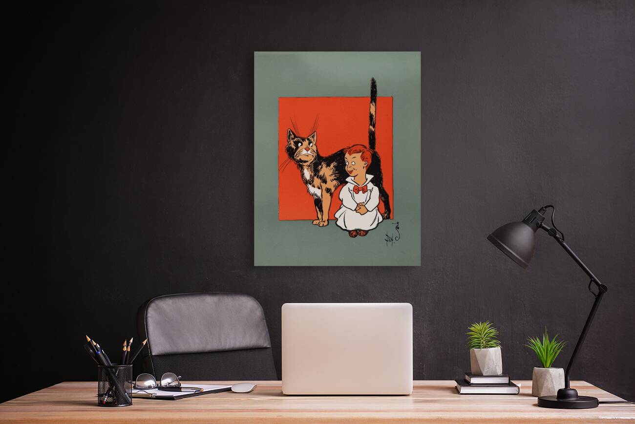 Denslow’s Mother Goose Pl 17 [1901] by William Wallace Denslow [1856–1915] Reproduction