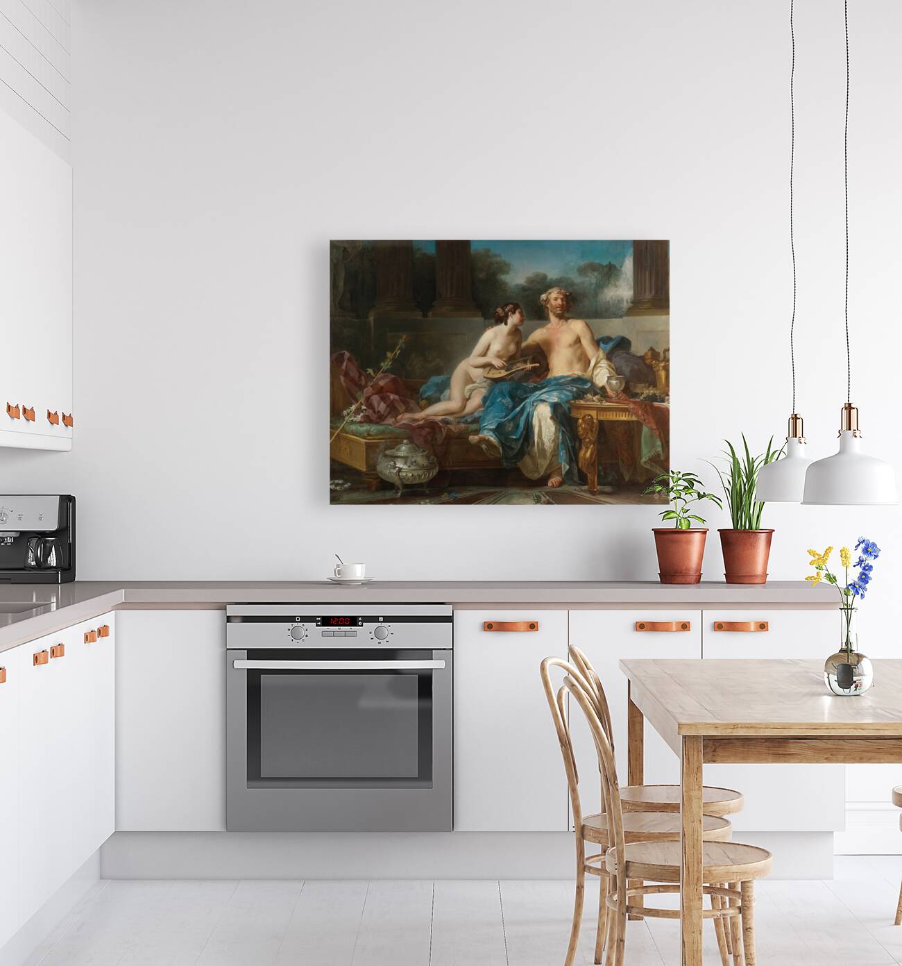 The Pleasures Of Anacreon by Jean Bernard Restout [1732–1797] Reproduction