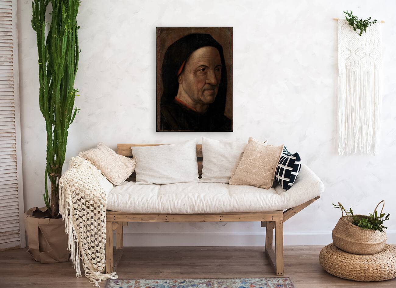 Portrait of an Old Man [ca. 1470–75] by Hugo van der Goes [1467–1482] Reproduction