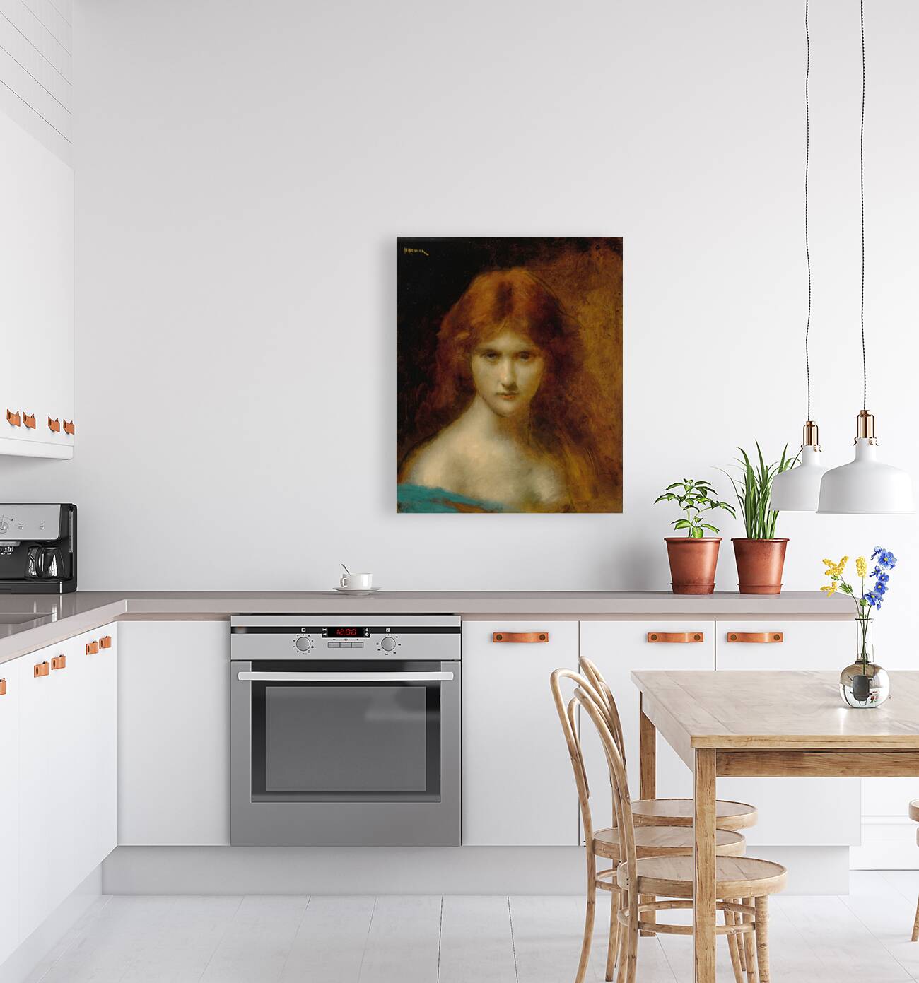 Judith by Jean–Jacques Henner [1829–1905] Reproduction