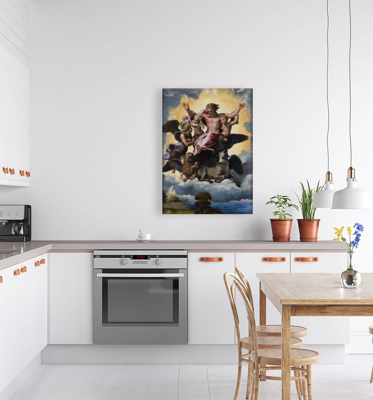 Ezekiel’s Vision [1517–1518] by Raphael [1483–1520] Reproduction