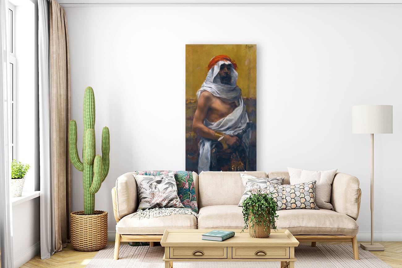 An Arab Man by Joaquín Agrasot [1836–1919] Reproduction