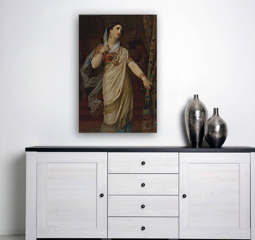 Esther [1885] by Hugues Merle [1823–1881] Reproduction