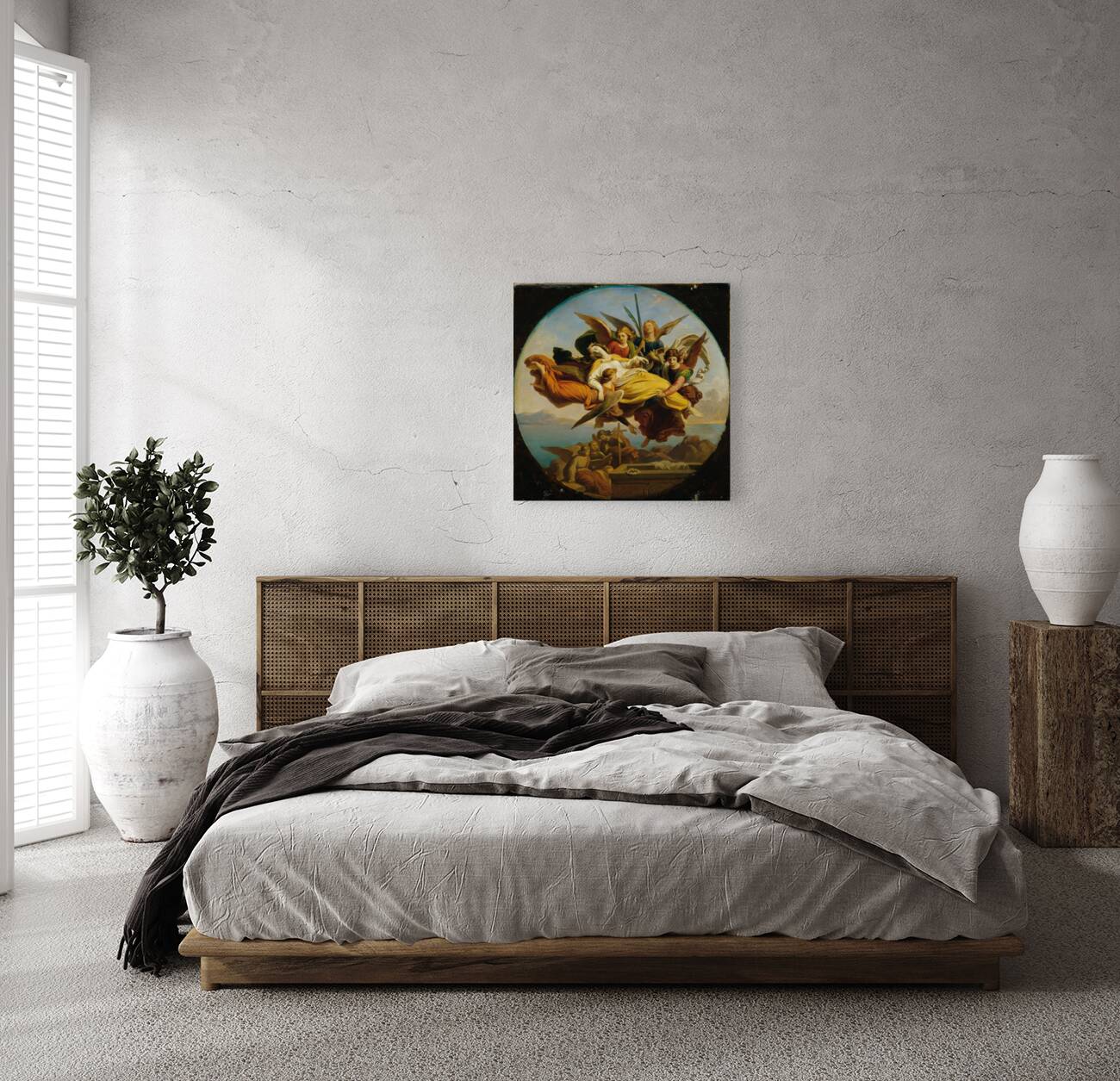 Die Heilige Katharina [1850] by Karl von Blaas [1815–1894] Reproduction