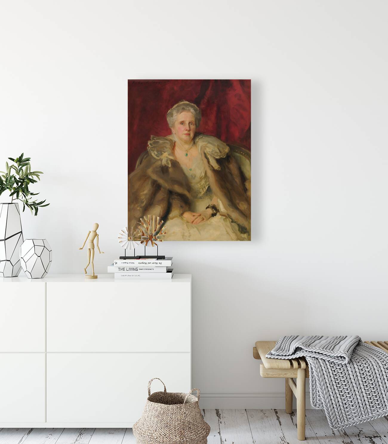 Mrs. Hugh Smith [1904] by John Singer Sargent [1856–1925] Reproduction