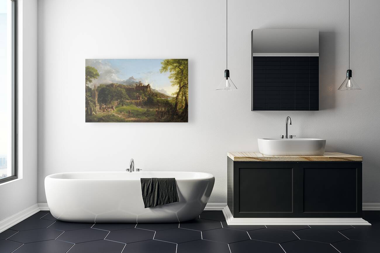 The Departure [1837] by Thomas Cole [1801–1848] Reproduction