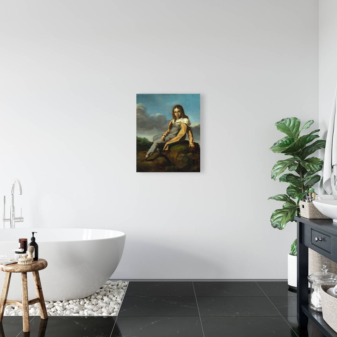 Alfred Dedreux [1810–1860] as a Child [ca. 1819–20] by Théodore Géricault [1791–1824] Reproduction