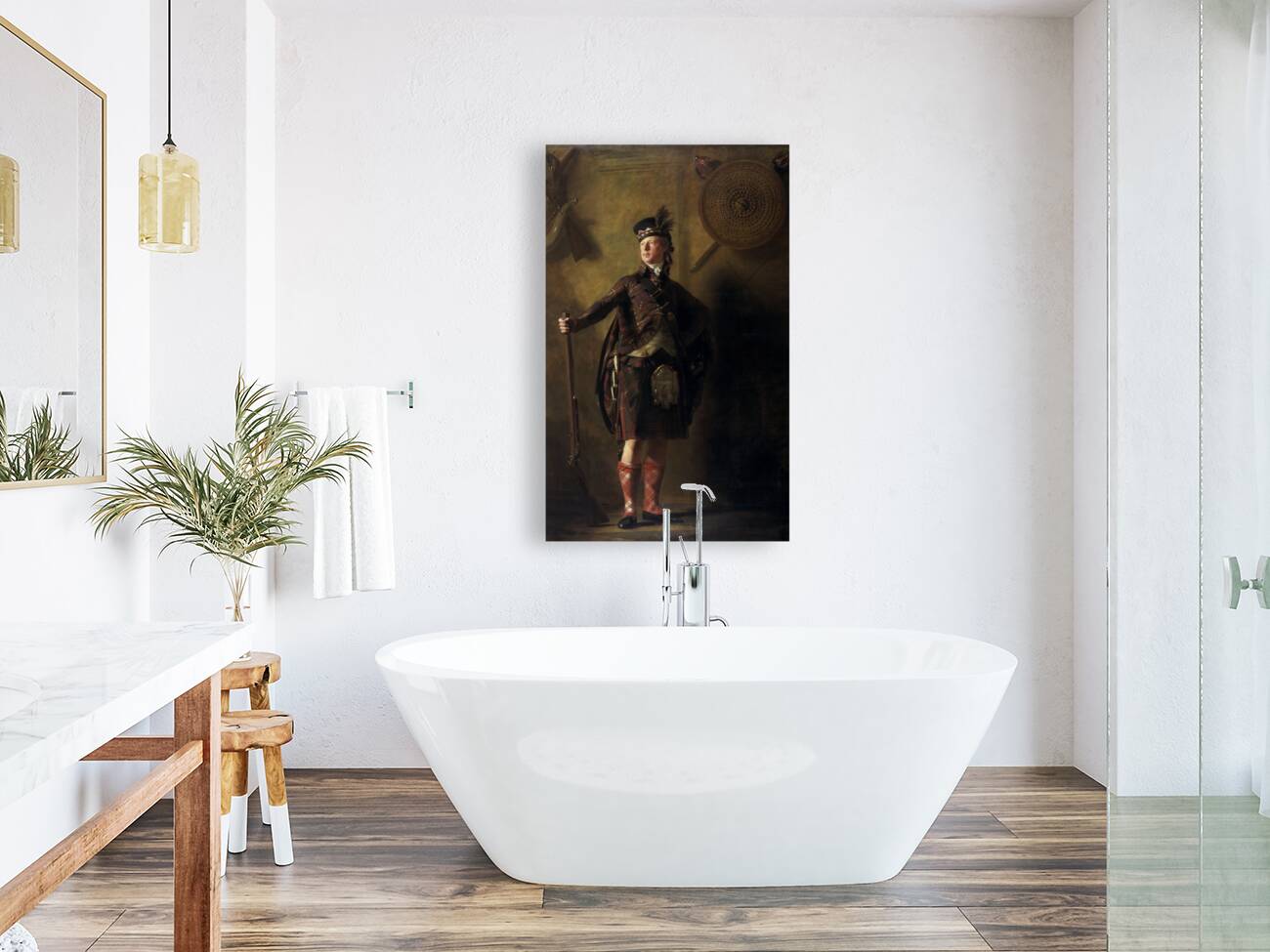 Colonel Alastair Ranaldson Macdonell of Glengarry [1771–1828] by Sir Henry Raeburn [1756–1823] Reproduction