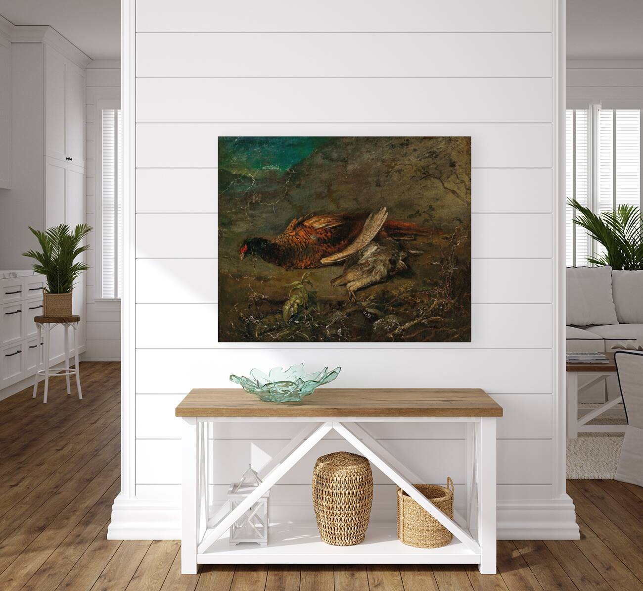 Stillleben mit Fasan und Schnepfe by Carl Spitzweg [1808–1880] Reproduction