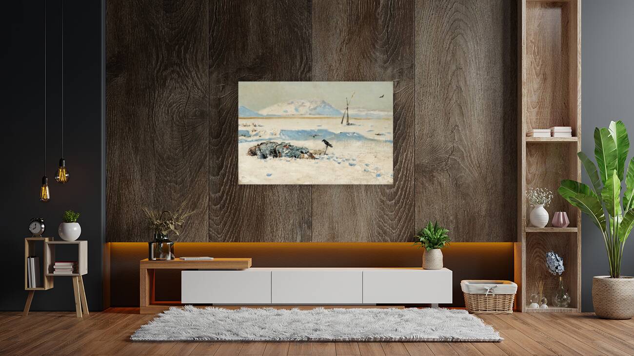 The Fallen Soldier by Vasily Vereshchagin [1842–1904] Reproduction