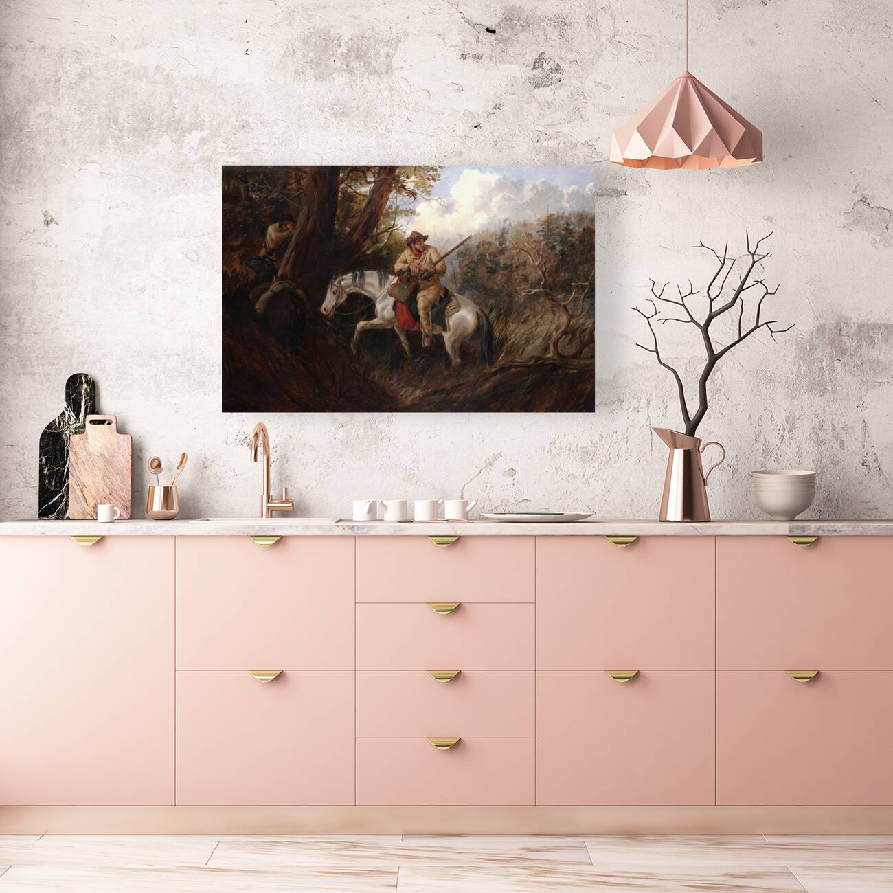 American Frontier Life [1852] by Arthur Fitzwilliam Tait [1819–1905] Reproduction