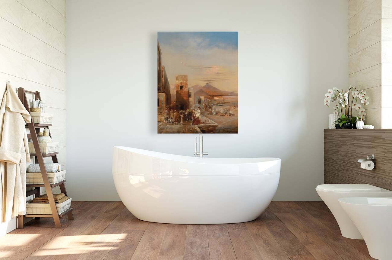 Süditalienische Szene by Robert Alott [1850–1910] Reproduction