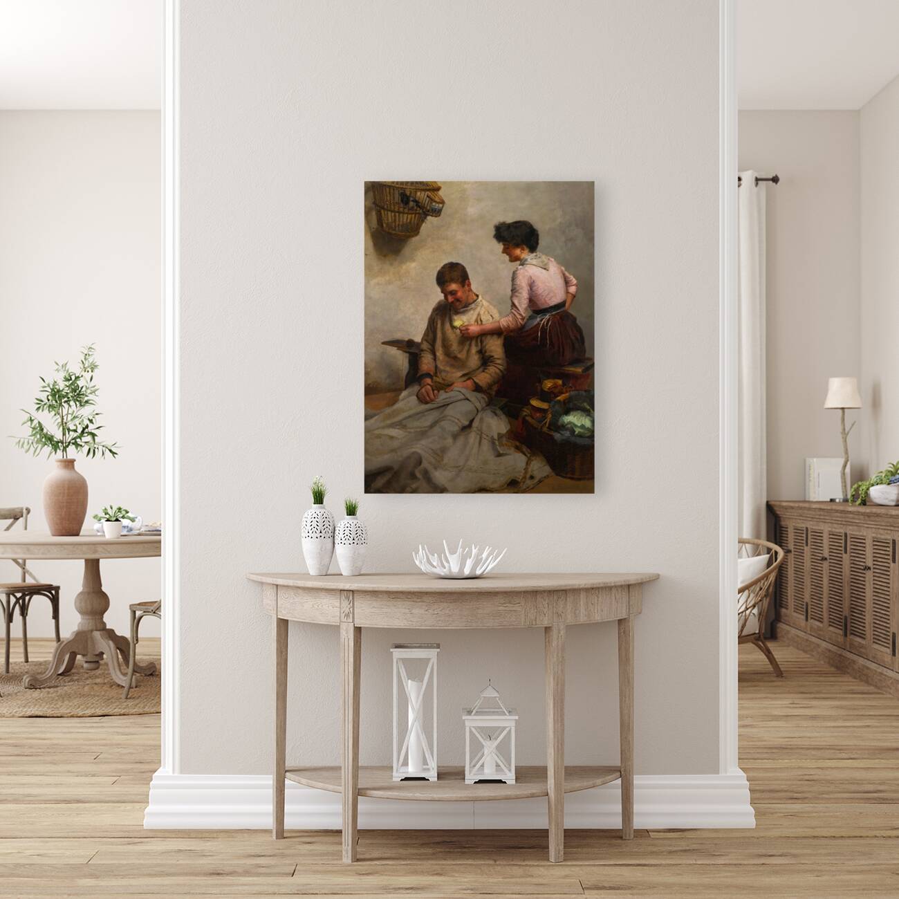 Marriage [1887] by Benjamin Arthur Bateman [1847–1894] Reproduction