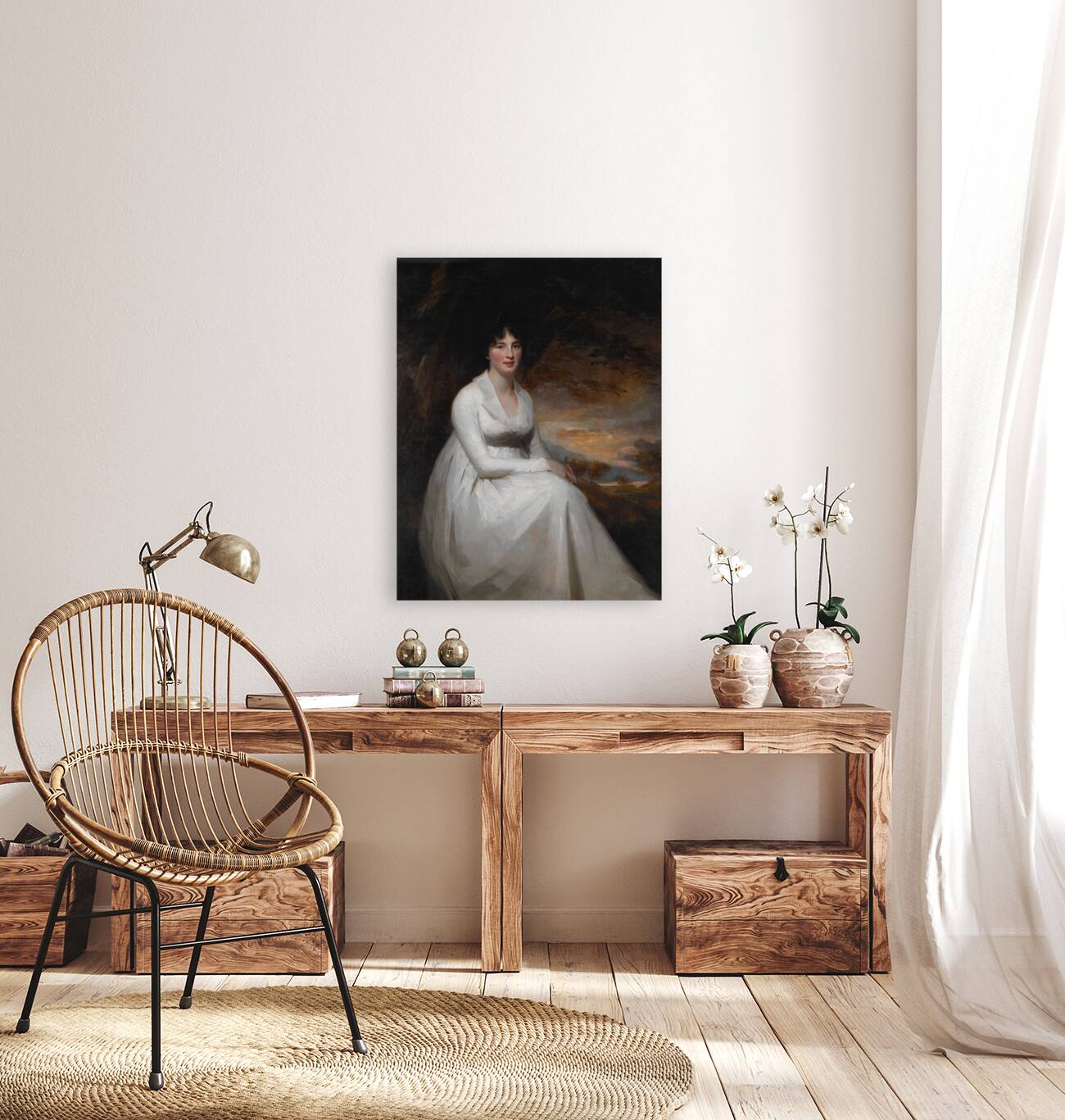 Mrs. Macdowall by Sir Henry Raeburn [1756–1823] Reproduction