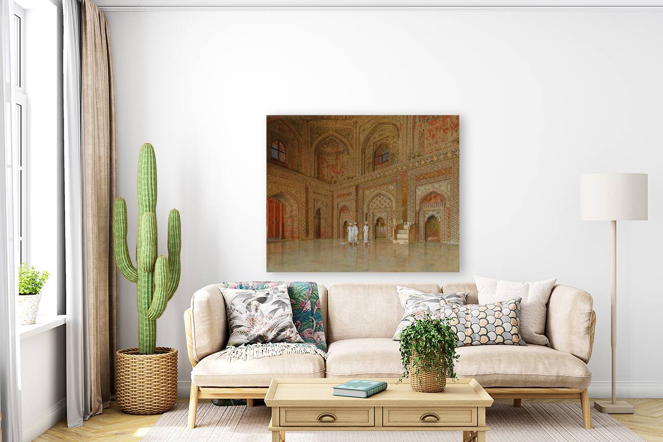 The Chief Mosque In Futtehpore Sikri [1880] by Vasily Vereshchagin [1842–1904] Reproduction