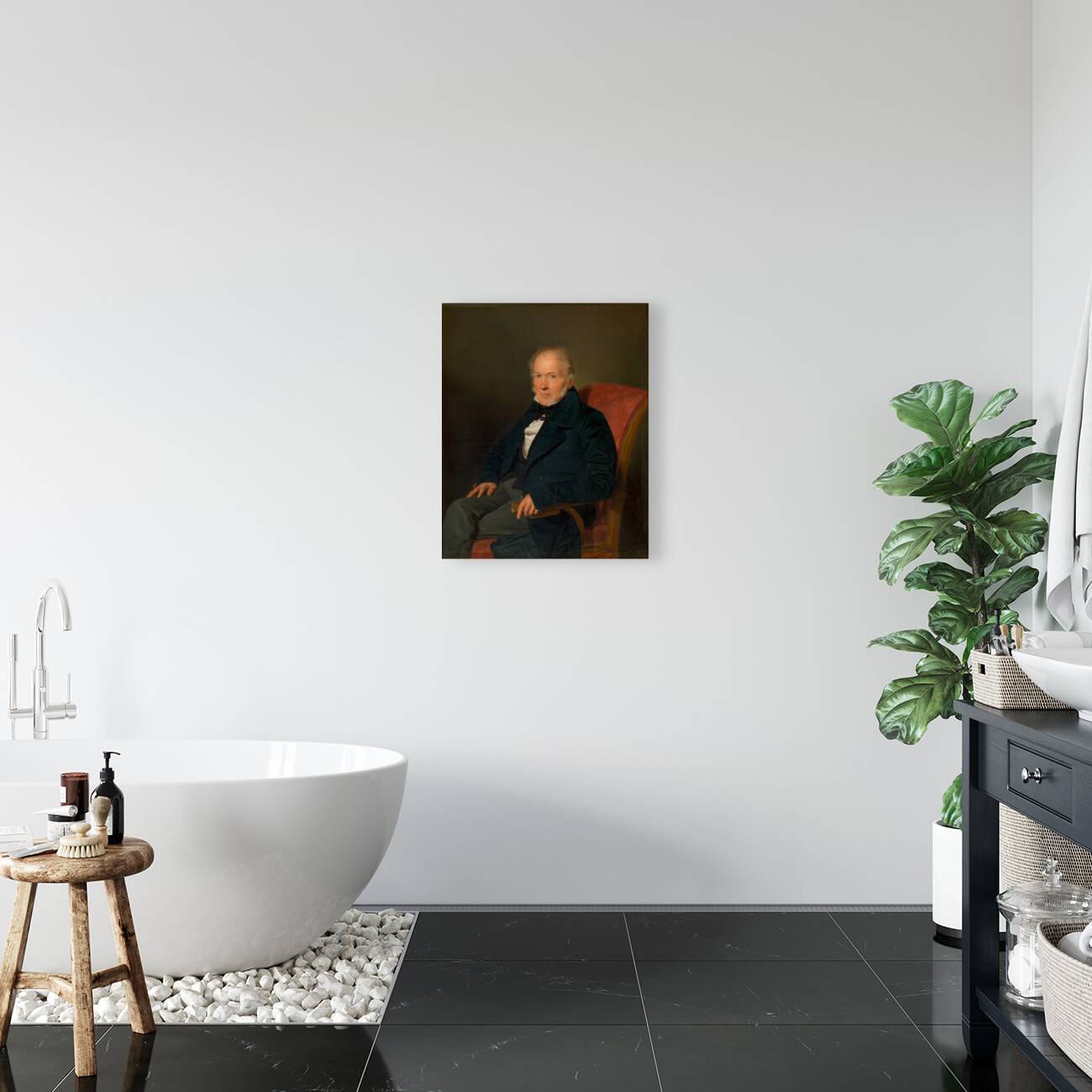 Johann Jakob Schwartz von Mohrenstern [Fabriksdirektor und Privatier] [1837] by Ferdinand Georg Waldmüller [1793–1865] Reproduction