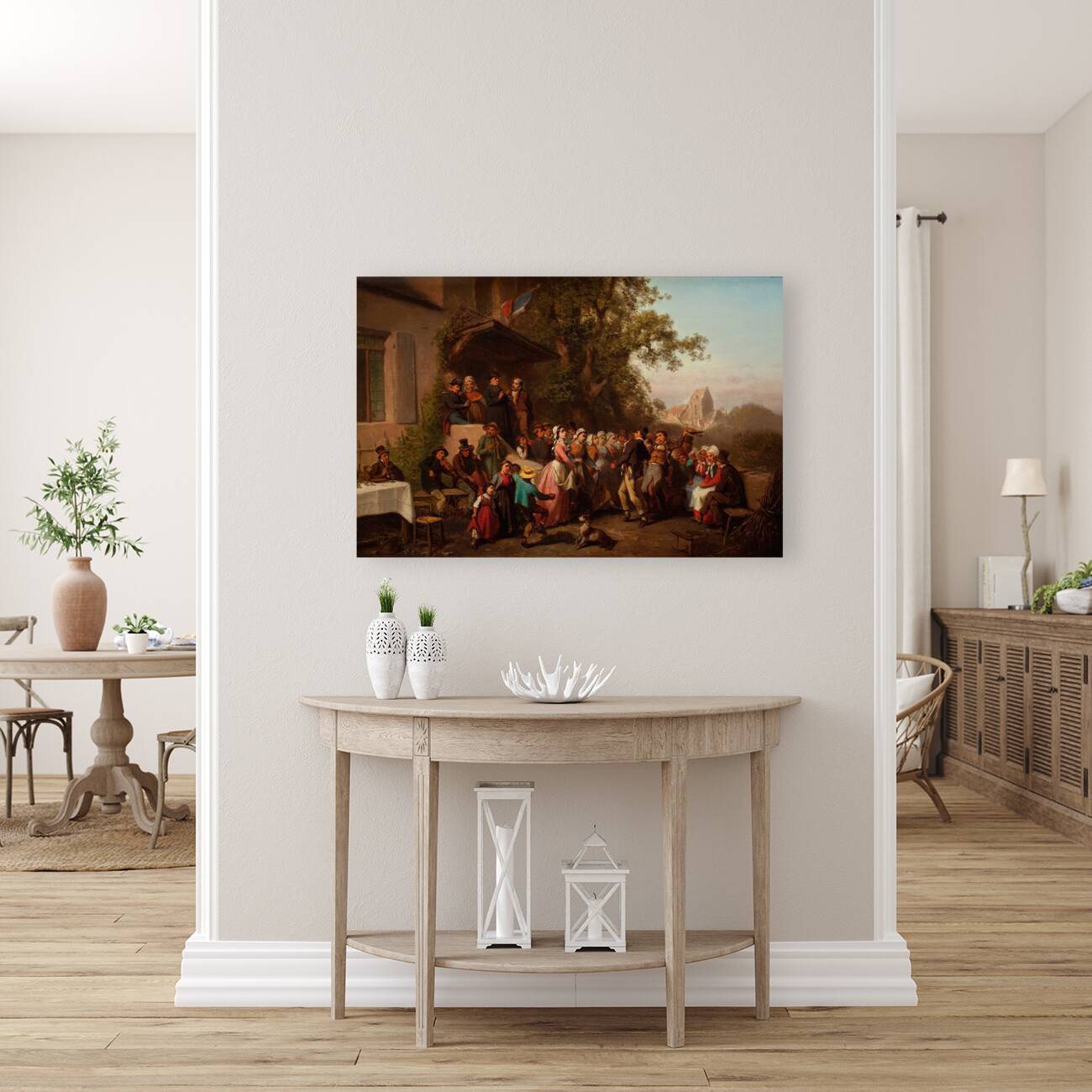 The Reception by Ferdinand Maröhn [1839–1865] Reproduction