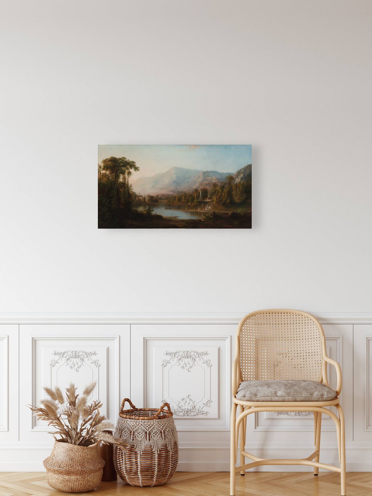 Vale of Kashmir [1867] by Robert S. Duncanson [1821–1872] Reproduction