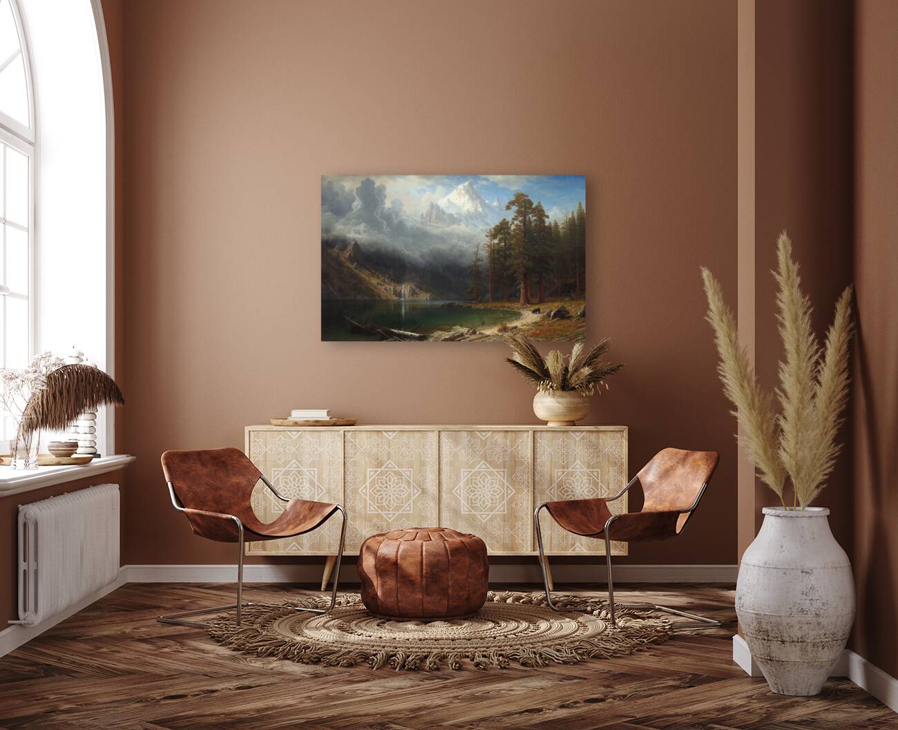 Mount Corcoran [c. 1876–1877] by Albert Bierstadt [1830–1902] Reproduction