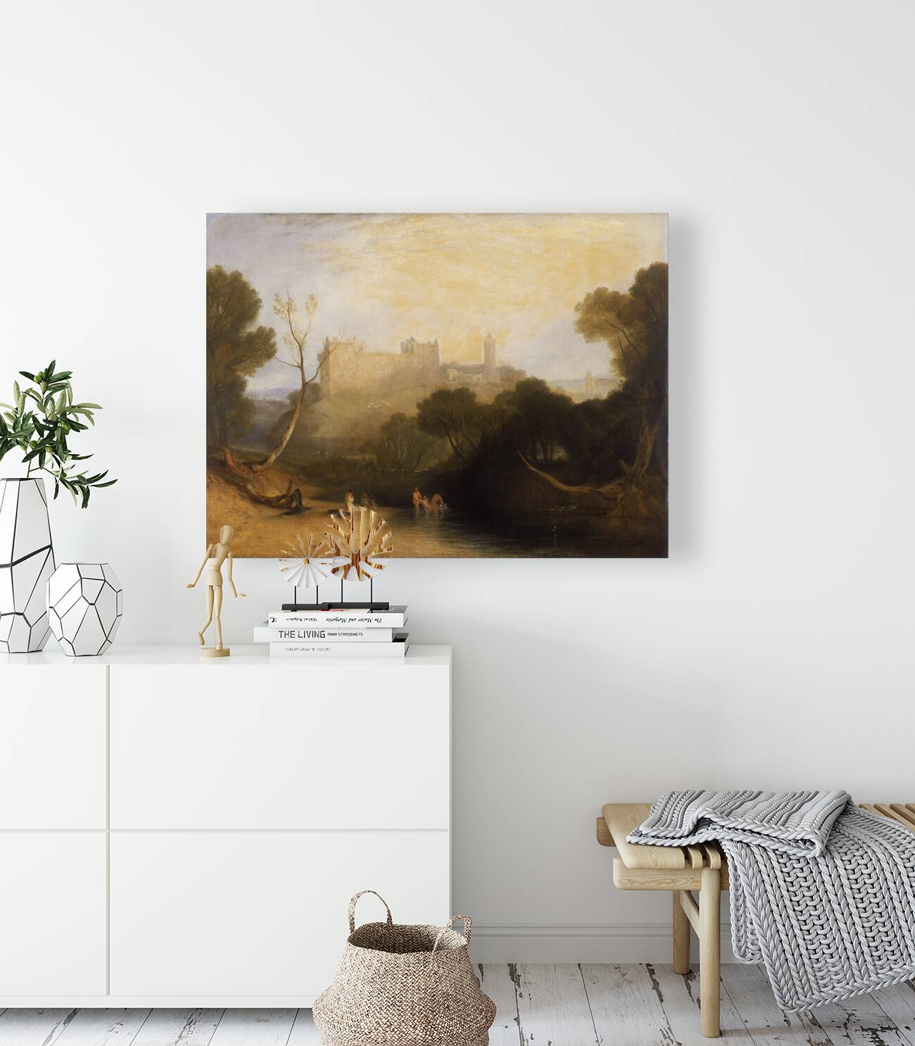 Linlithgow Palace by Joseph Mallord William Turner [1775–1851] Reproduction