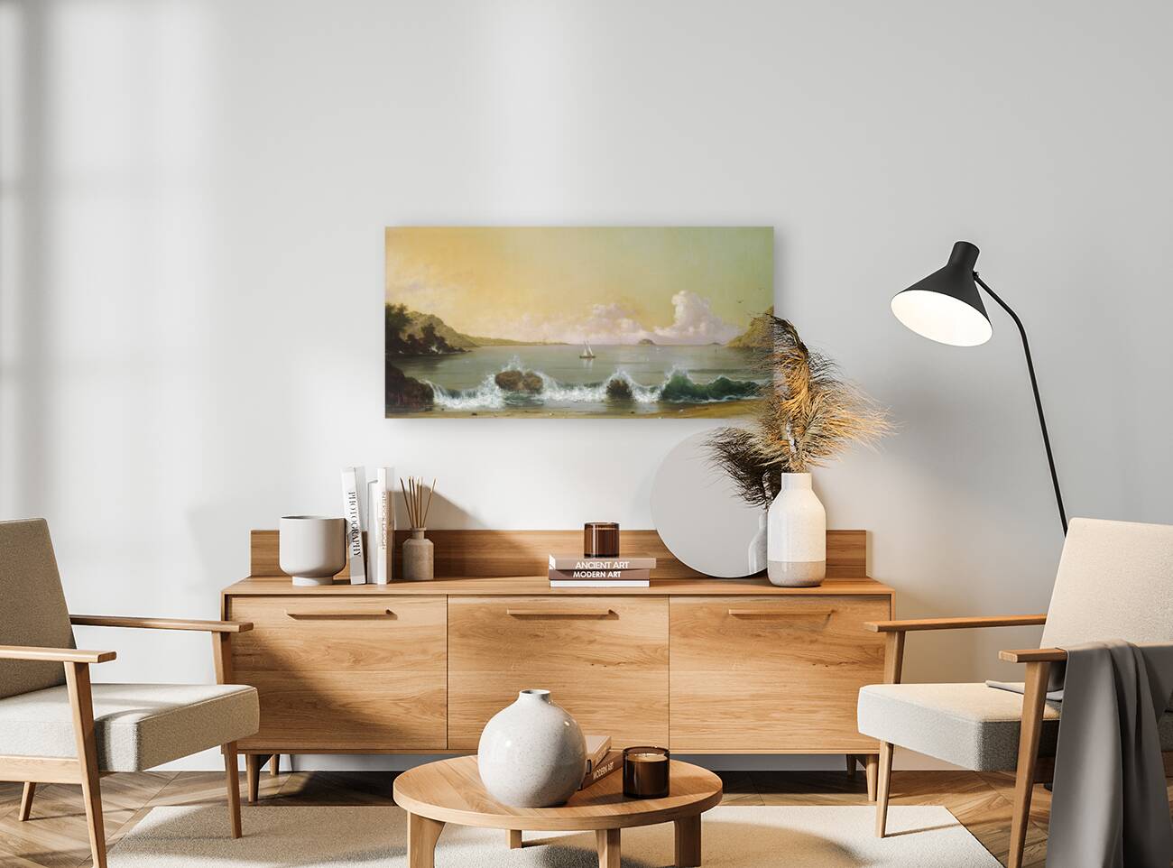 Rio de Janeiro Bay [1864] by Martin Johnson Heade [1819–1904] Reproduction