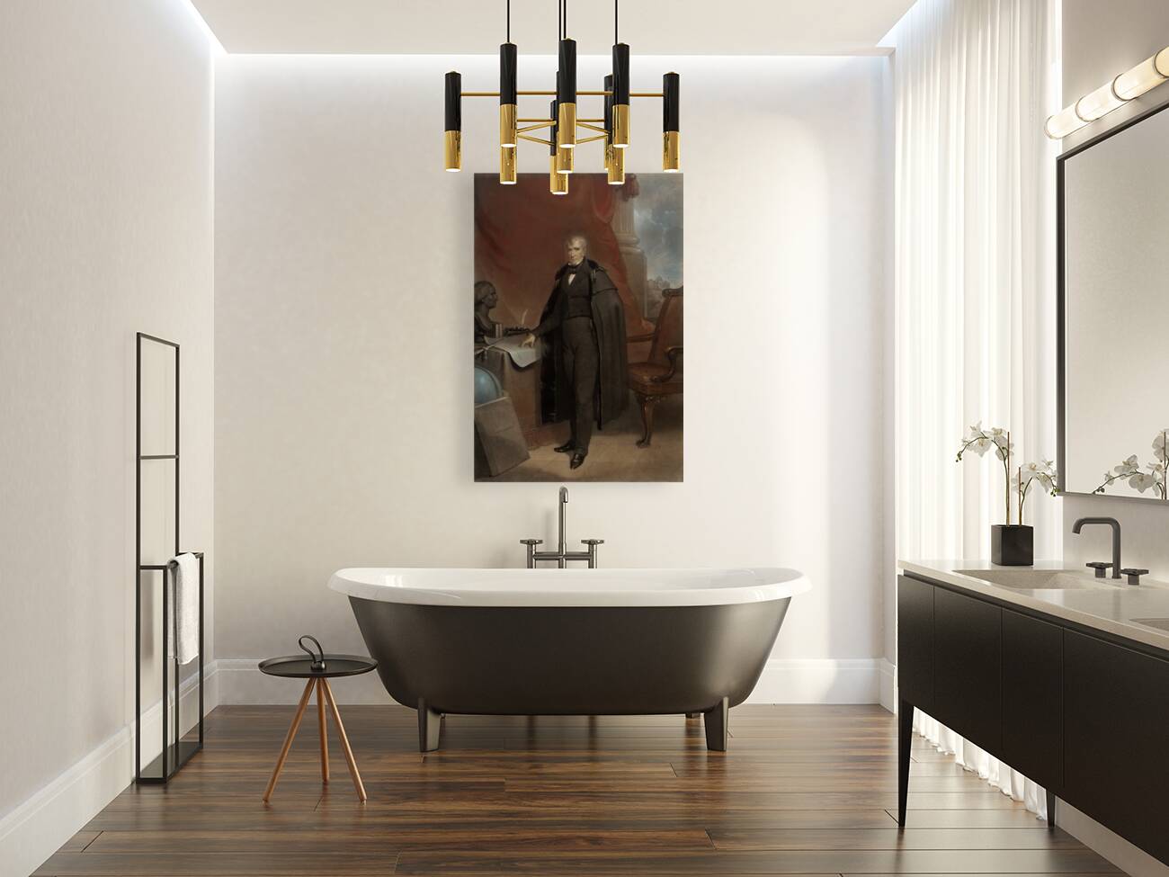 William Henry Harrison [1808–1897] by John Sartain [1808–1897] Reproduction