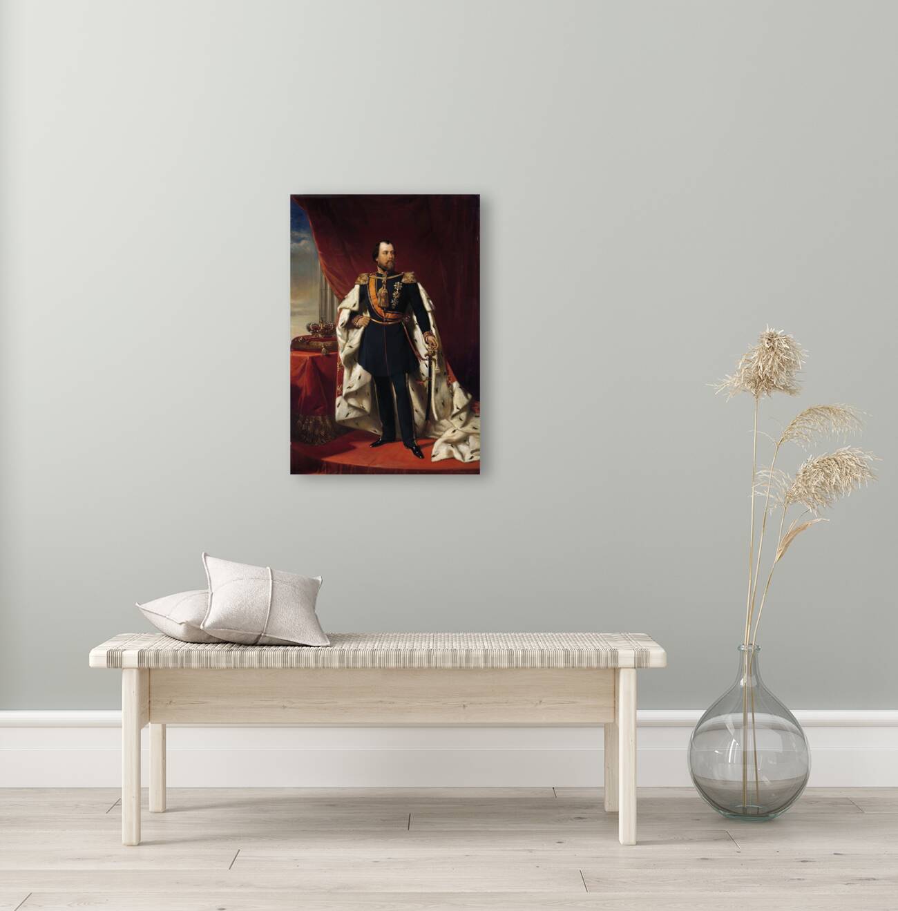 Portrait of William III.King of the Netherlands [1856] by Nicolaas Pieneman [1809–1860] Reproduction